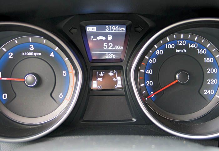 Το trip computer έδειξε μέση κατανάλωση 5,2 λτ./100χλμ. σε ταξίδι περίπου 1.000 χλμ. που πραγματοποιήσαμε.